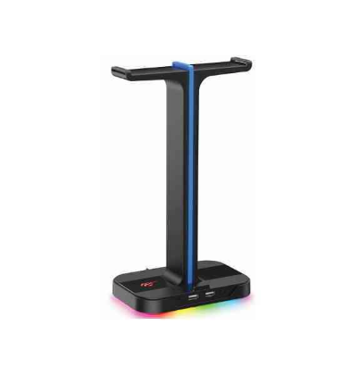 HAVIT TH650 RGB GAMING HEADPHONE HOLDER WITH 2*USB PORT pri